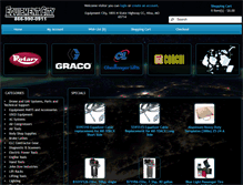Tablet Screenshot of equipmentcity.net
